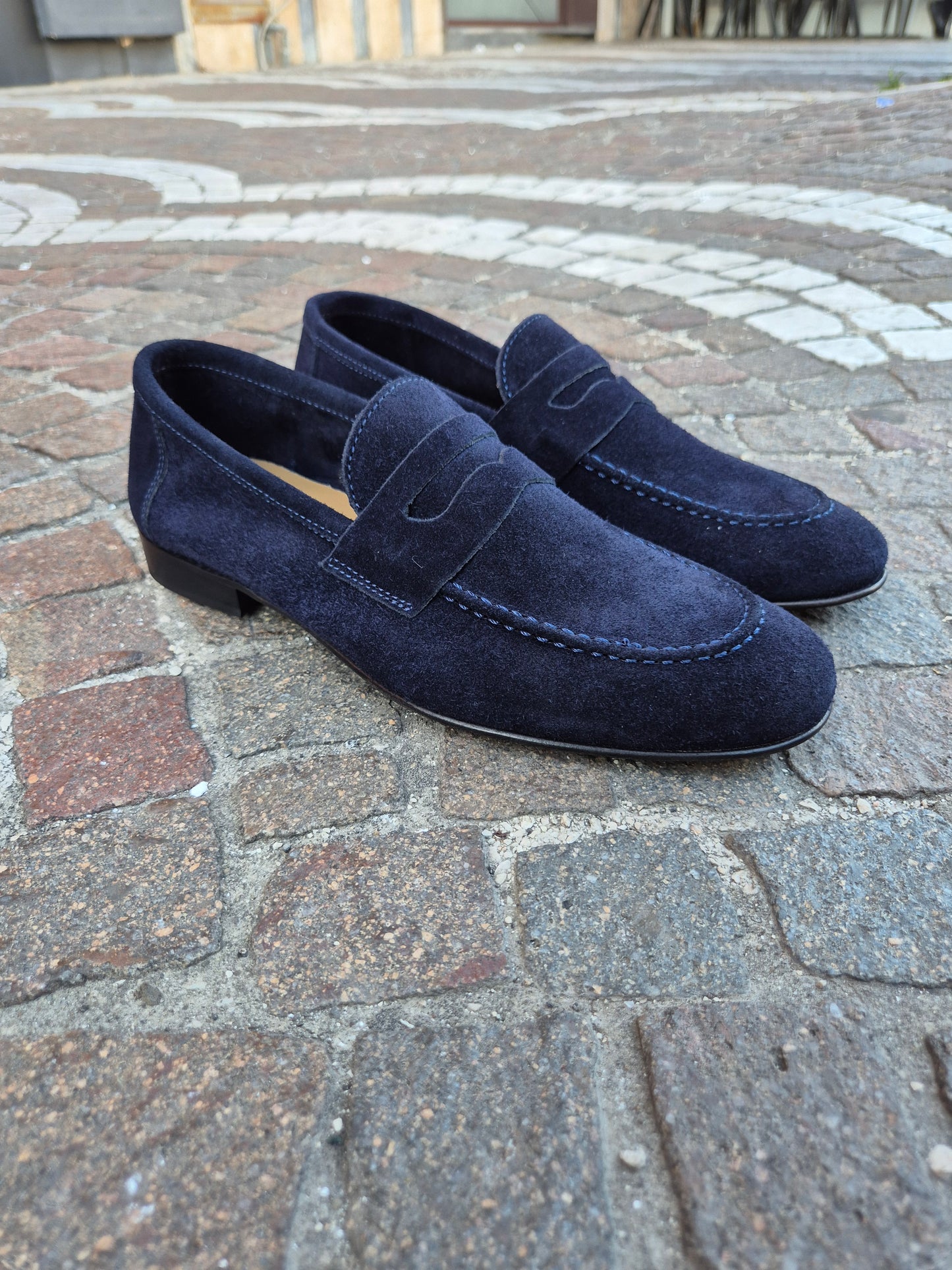 LOAFER BRISTOL - CAMOSCIO SFODERATO